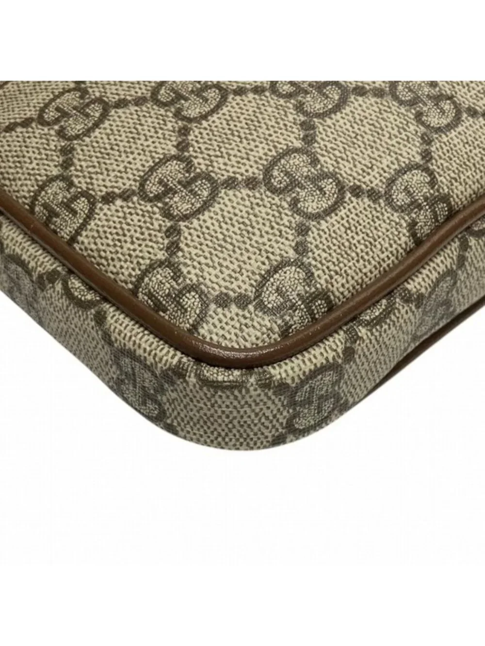 Gucci Interlocking Shoulder Bag GG Supreme Leather